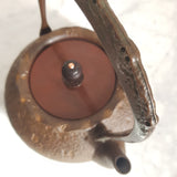 Théière en Fonte <br> Bouilloire Non Émaillée KAKI 1300ml