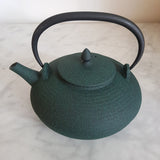 Théière Japonaise en Fonte Verte