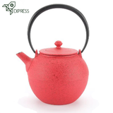 Théière en Fonte Rouge