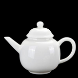 Théière en Porcelaine Blanche <br> 110 à 280ml