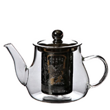 Théière en Verre Infuseur Inox