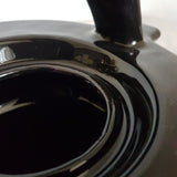 Théière en Faïence de France <br> Noire 1L