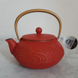 Théière Fonte Iwachu Rouge