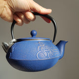 Théière en Fonte Iwachu Bleue