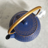 Théière en Fonte Bleue <br> Iwachu Shippo 650ml