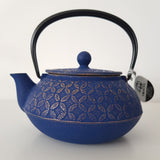 Théière en Fonte Japonaise Bleue