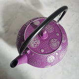 Théière en Fonte Japonaise Violette