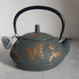 Théière en Fonte Fabriquée au Japon <br> Iwachu Papillon Cho 600ml