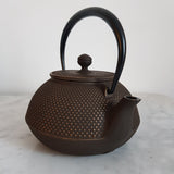 Théière en Fonte Japonaise Ancienne <br> Iwachu Arare 1.2L
