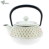 Théière Fonte Japonaise Blanche