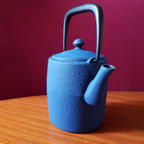 Théière Japonaise en Fonte Bleue Wazuqu
