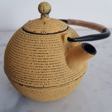 Théière Fonte Jaune