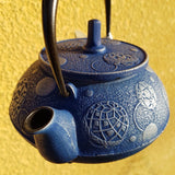 Théière Temari Bleue