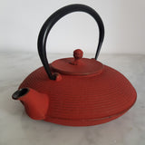 Théière Japonaise en Fonte Rouge