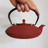 Théière en Fonte Plate
