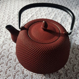 Théière en Fonte Rouille <br> Iwachu Nanbu Arare 1L