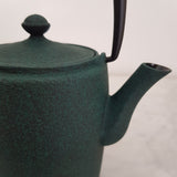 Théière en Fonte Verte du Japon <br> Wazuqu Wabi 600ml