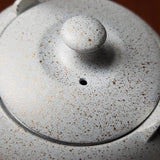 Théière en Fonte Japonaise Blanche <br> Wazuqu Fuku 550ml