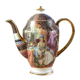 Grande Théière en Porcelaine