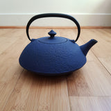 Théière Japonaise en Fonte Bleue <br> Wazuqu Muji 650ml