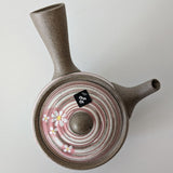 Théière Japonaise Rose et Blanche <br> Tokoname 310ml