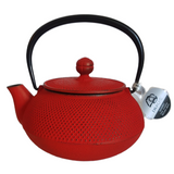 théière japonaise rouge Iwachu