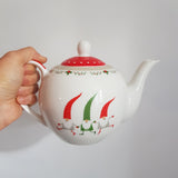 Théière Porcelaine Noël