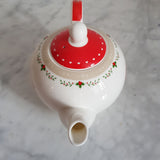 Théière en Porcelaine <br> Noël 1L