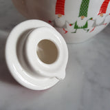Théière en Porcelaine <br> Noël 1L