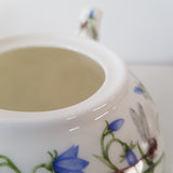 Théière Anglaise en Porcelaine <br> Fleur Dunoon 1,2L