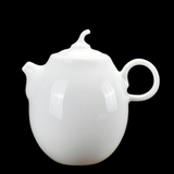 Théière en Porcelaine Blanche <br> 110 à 280ml