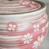 Théière Japonaise Rose et Blanche <br> Tokoname 310ml