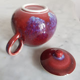 Théière en Porcelaine <br> Rouge 140ml