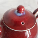 Théière en Porcelaine <br> Rouge 140ml