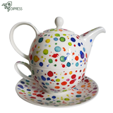 Théière Solitaire à Pois
