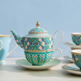 Théière Solitaire en Porcelaine