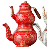 Théière en Cuivre <br> pour Thé Turc 0.9/1.6L
