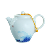 Théière en Porcelaine <br> Vague 170ml
