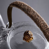 théière anse métal