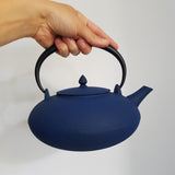 Théière Fonte Wazuqu Itome Bleue 1,5L