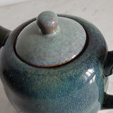 Théière en Céramique <br> Émaillée Bleue 900ml