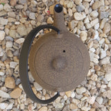 théière en fonte japonaise beige