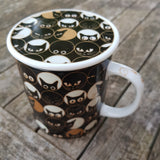 Tasse avec couvercle Chat