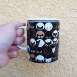 Mug Chat avec filtre et couvercle