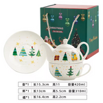 Théière Solitaire Noël <br> Porcelaine 420ml