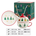 Théière Solitaire Noël <br> Porcelaine 420ml