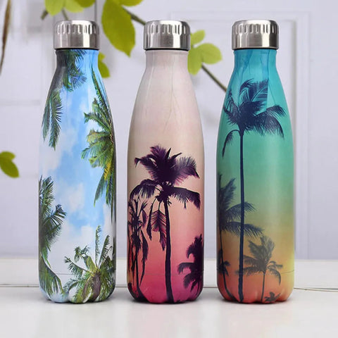 Gourde Inox Cocotiers