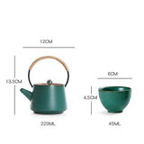 Théière en Céramique <br> Service 2 Tasses 220ml