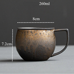 Mug en Grès Vintage <br> 200 à 300ml