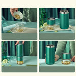 Thermos Thé Infuseur <br> Inox 450ml (400+50)